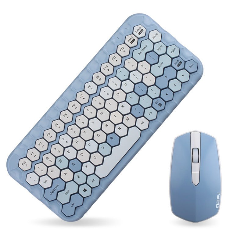 Girls Favorite Wireless Keyboard And Mouse Set Mini Keyboard - Keyboard Mouse Set -  Trend Goods