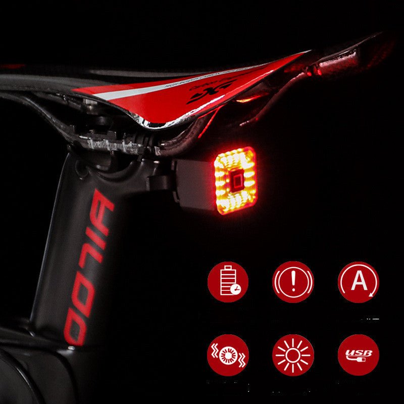 GIYO Bicycle Smart Brake Charging Glare Taillight - Bike Accessories -  Trend Goods