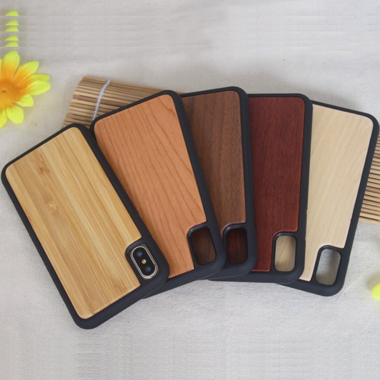 Grooved TPU Wooden Phone Case Cover for Samsung - Phone Cases -  Trend Goods