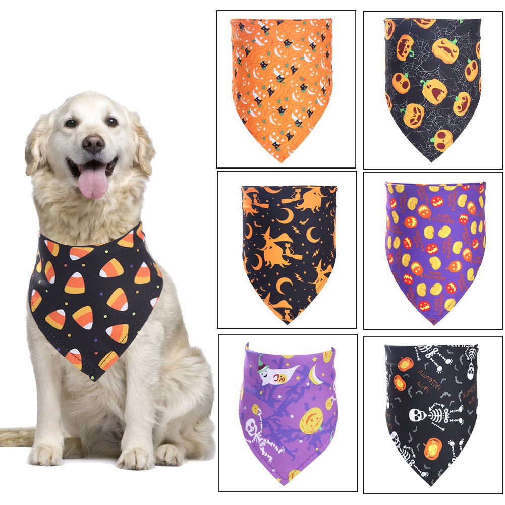 Halloween Pet Saliva Towel - Pet Apparel -  Trend Goods