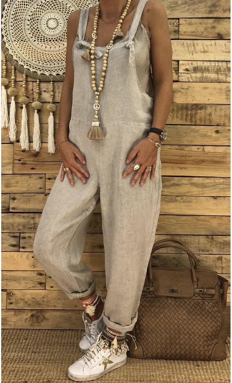 Hemp cotton jumpsuit - Rompers, Jumpsuits, Overalls -  Trend Goods