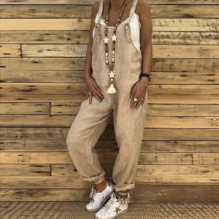 Hemp cotton jumpsuit - Rompers, Jumpsuits, Overalls -  Trend Goods