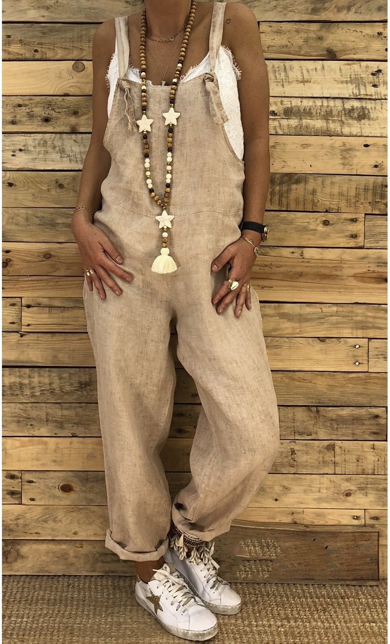 Hemp cotton jumpsuit - Rompers, Jumpsuits, Overalls -  Trend Goods