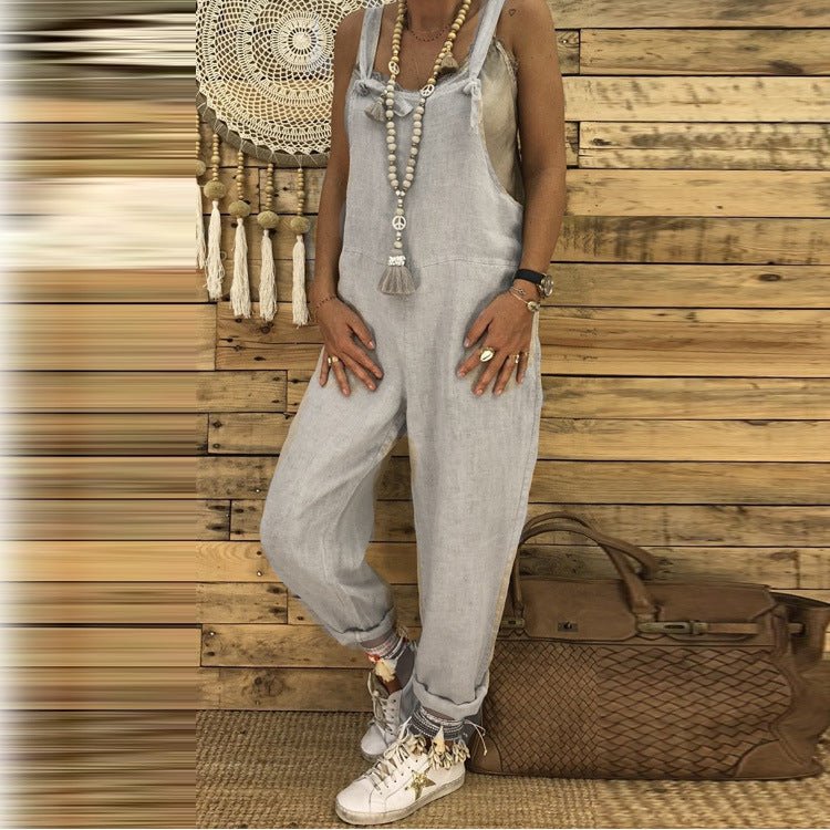 Hemp cotton jumpsuit - Rompers, Jumpsuits, Overalls -  Trend Goods