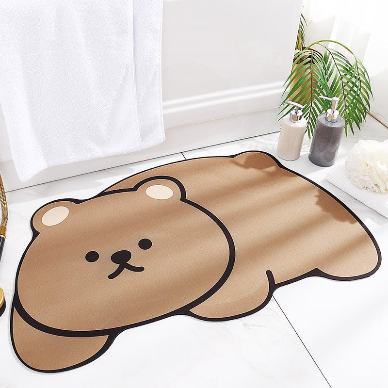 Home Fashion Bathroom Door Non-slip Mat - Bath Mats -  Trend Goods