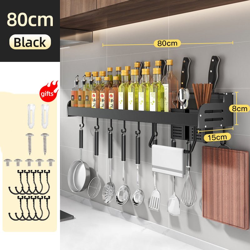 Home Kitchen Wall Mounted Spice Rack - Kitchen Racks -  Trend Goods