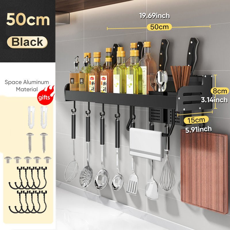 Home Kitchen Wall Mounted Spice Rack - Kitchen Racks -  Trend Goods