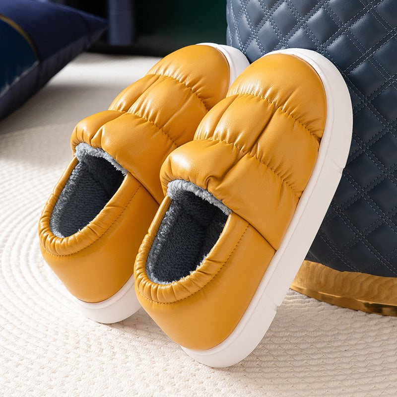 Home Slippers Soft Waterproof Non-slip Shoes Winter - Slippers -  Trend Goods