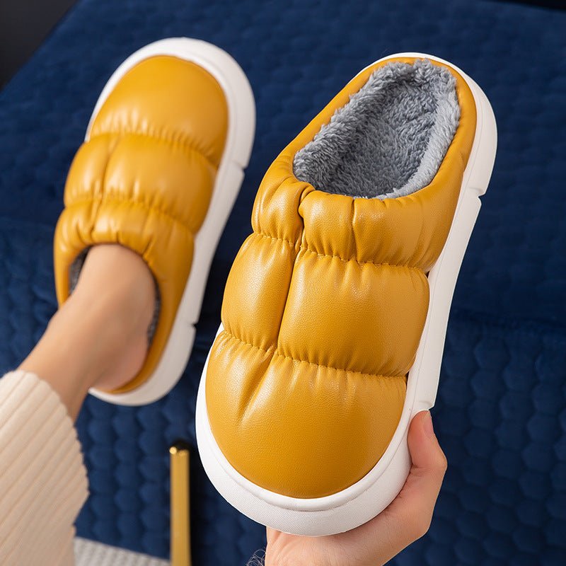 Home Slippers Soft Waterproof Non-slip Shoes Winter - Slippers -  Trend Goods