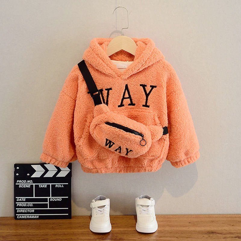 Hoodie Jacket with crossbody bag - Hoodies -  Trend Goods