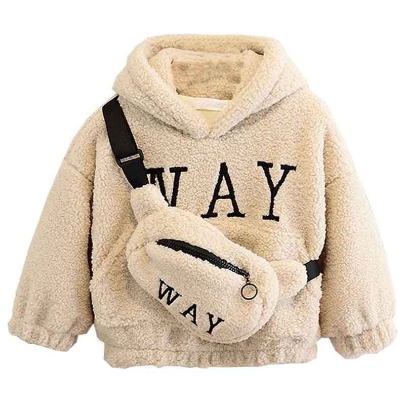 Hoodie Jacket with crossbody bag - Hoodies -  Trend Goods