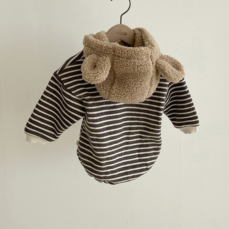 Infant Children's Cotton Cartoon Plus Fleece Sweater - Baby Clothing -  Trend Goods
