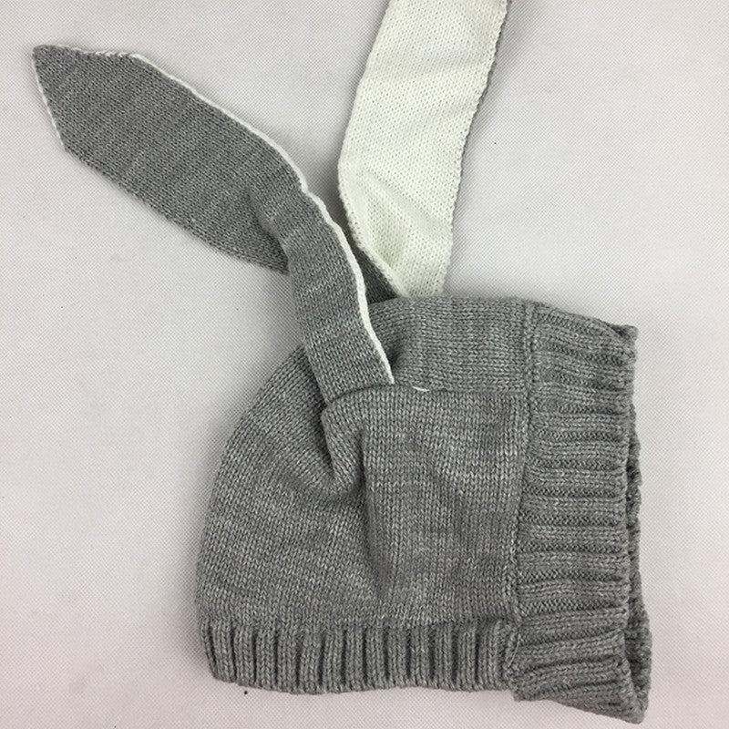 Infant Knitted Baby Hat Adorable Rabbit Long Ear Hat - Knit Hats -  Trend Goods