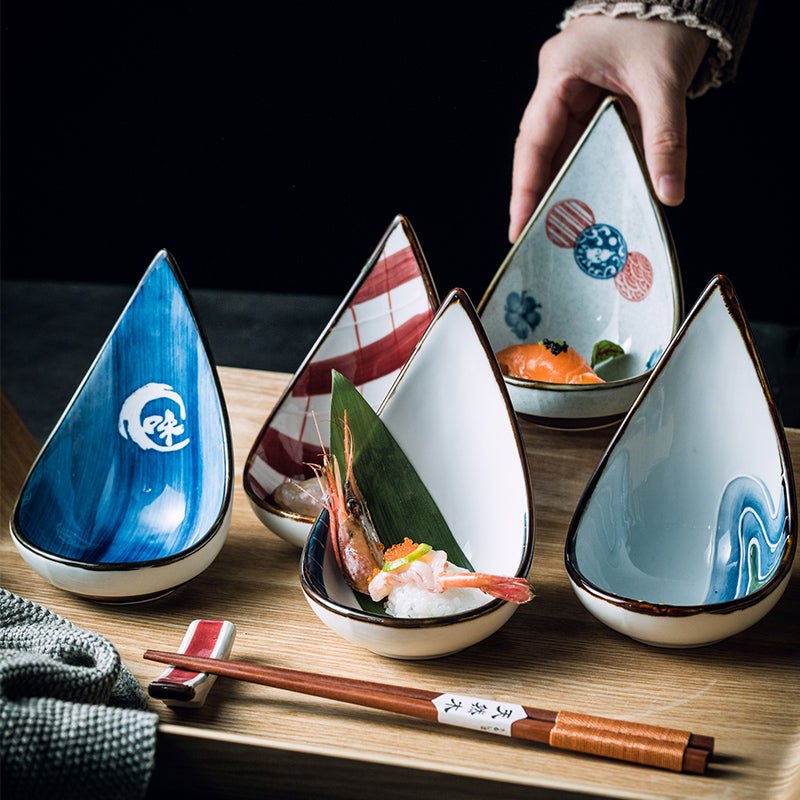 Japanese Ceramic Snack Dish Seasoning Creative Tableware - Bowls -  Trend Goods