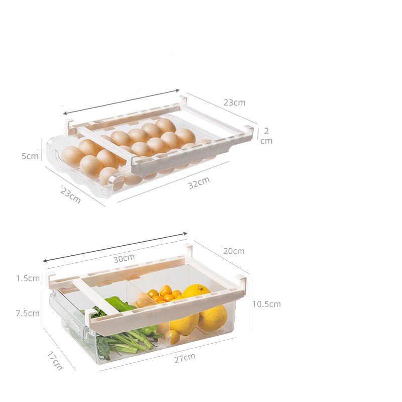 Kitchen Organizer Adjustable Kitchen Refrigerator Storage Rack - Kitchen Organizers -  Trend Goods