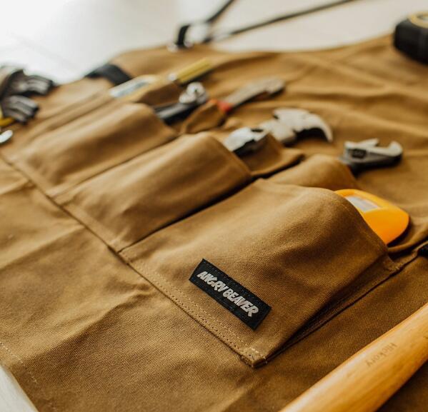 Leather webbing apron - Aprons -  Trend Goods