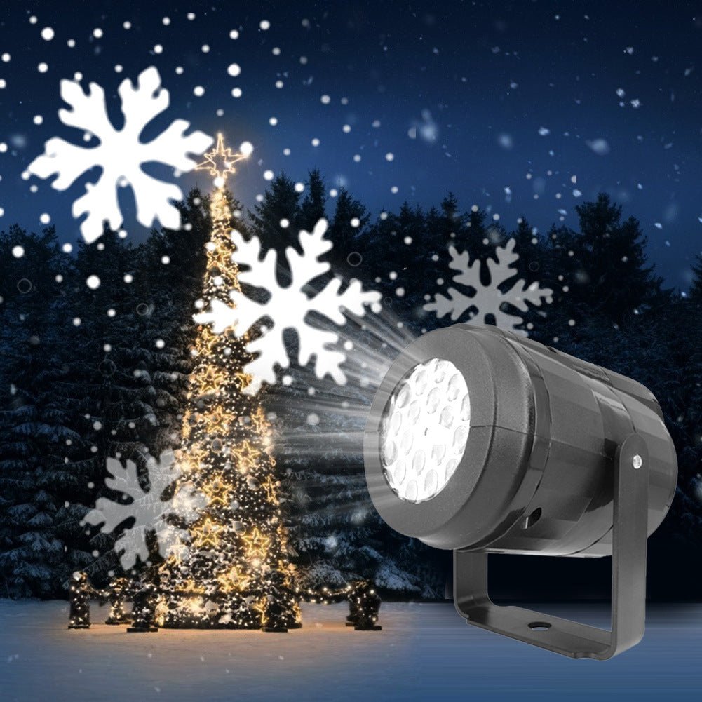 LED Christmas Snow Lights Projector Christmas Lamp - Lighting -  Trend Goods