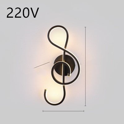 led wall lamp nordic minimalist bedroom bedside lamp - Lighting -  Trend Goods