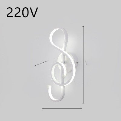 led wall lamp nordic minimalist bedroom bedside lamp - Lighting -  Trend Goods