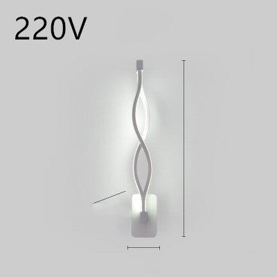 led wall lamp nordic minimalist bedroom bedside lamp - Lighting -  Trend Goods