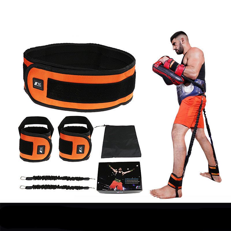 Leg Squat Boxing Combat Training Resistance Bands Fitness Combat Fighting Resistance Force Agility Workout - Fitness Equipment -  Trend Goods