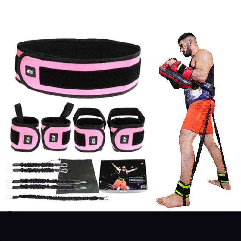 Leg Squat Boxing Combat Training Resistance Bands Fitness Combat Fighting Resistance Force Agility Workout - Fitness Equipment -  Trend Goods