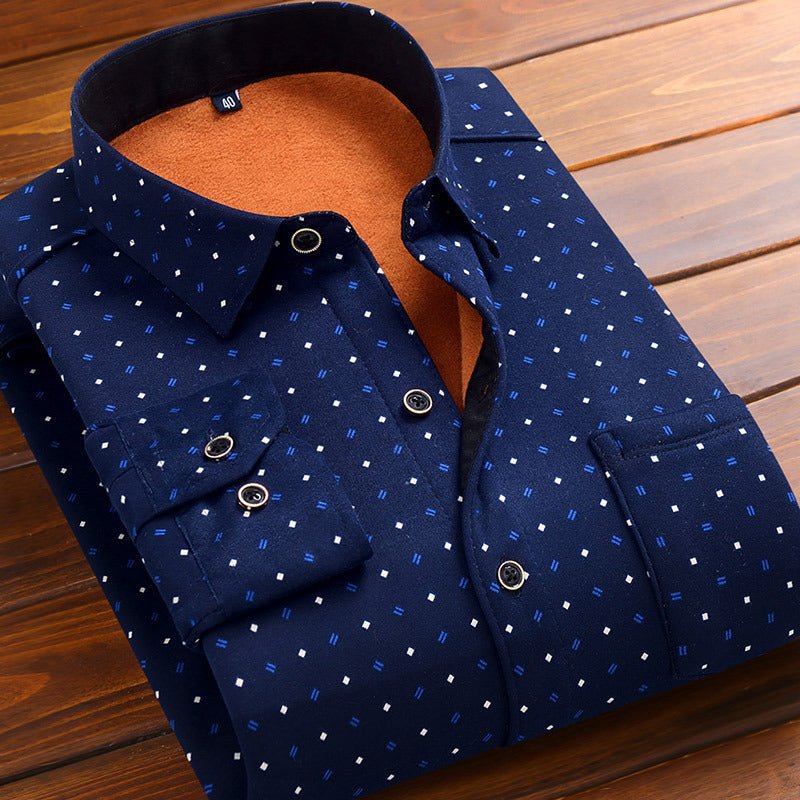 Long sleeve warm shirt - Shirts -  Trend Goods