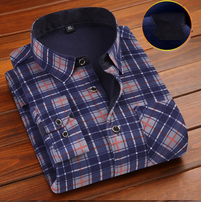 Long sleeve warm shirt - Shirts -  Trend Goods