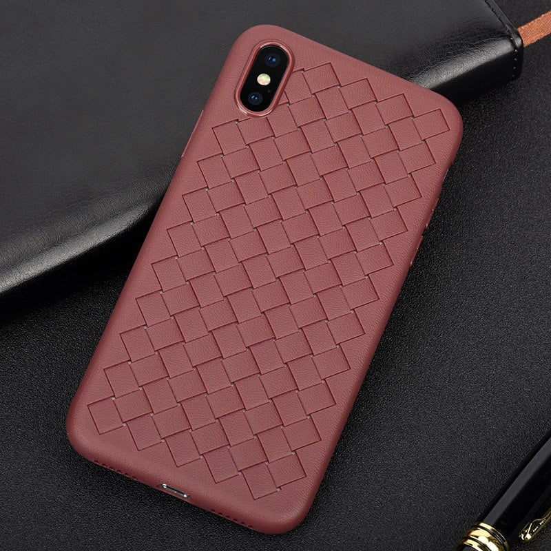 Luxury grid weaving case for iphone - Phone Cases -  Trend Goods