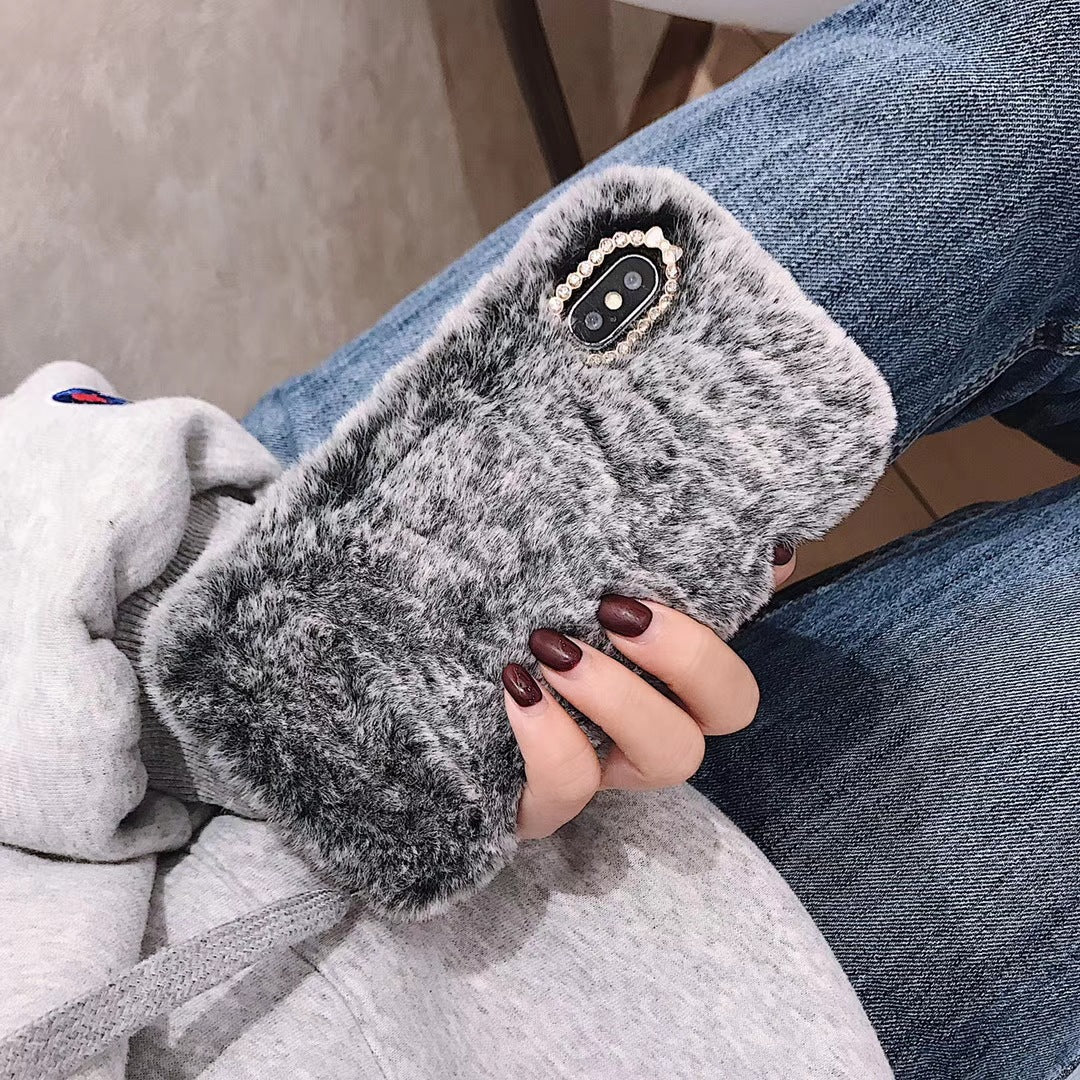 Luxury plush phone case for iphone - Phone Cases -  Trend Goods