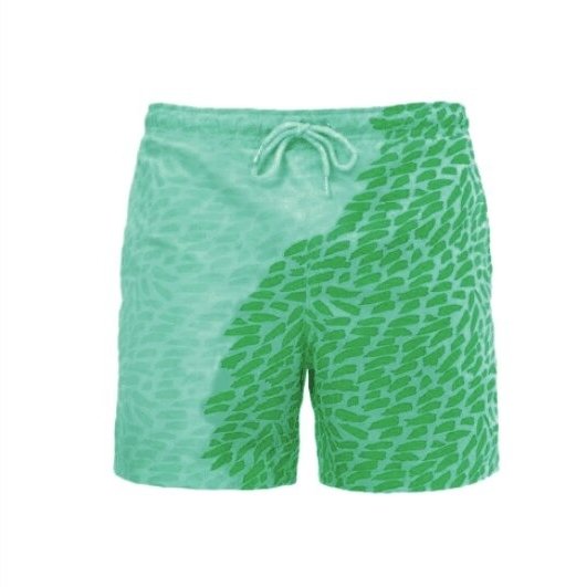 Magical Change Color Beach Shorts Summer Men Swimming Trunks Quick Dry - Beach Pants -  Trend Goods