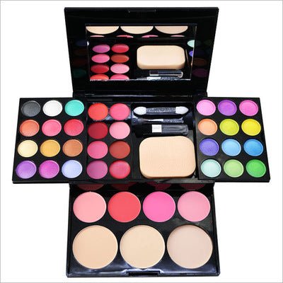 Makeup Box 24 Eyeshadow 8 Lipstick 4 Blush 3 Powder 39 Color Makeup Disc Combination - Make-up Sets -  Trend Goods