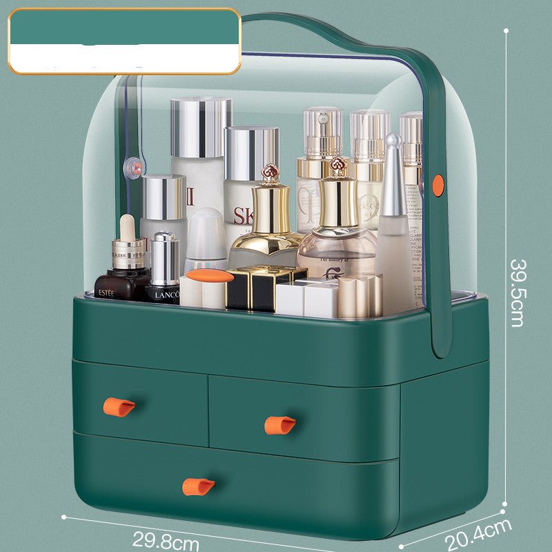 Makeup Storage Desktop Dustproof Lipstick Makeup Brush Finishing Box Dressing Table - Cosmetic Storage -  Trend Goods