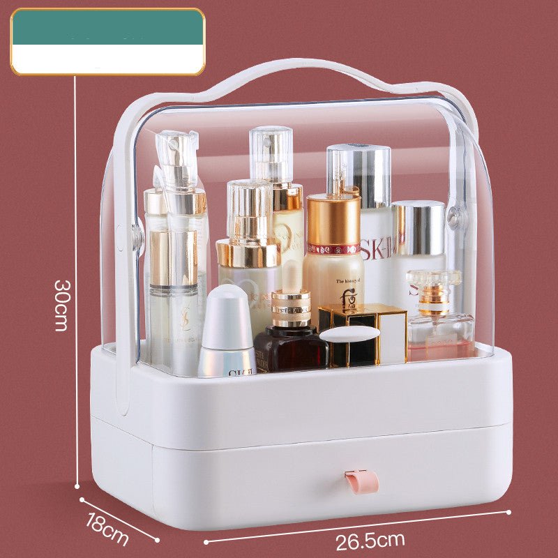 Makeup Storage Desktop Dustproof Lipstick Makeup Brush Finishing Box Dressing Table - Cosmetic Storage -  Trend Goods