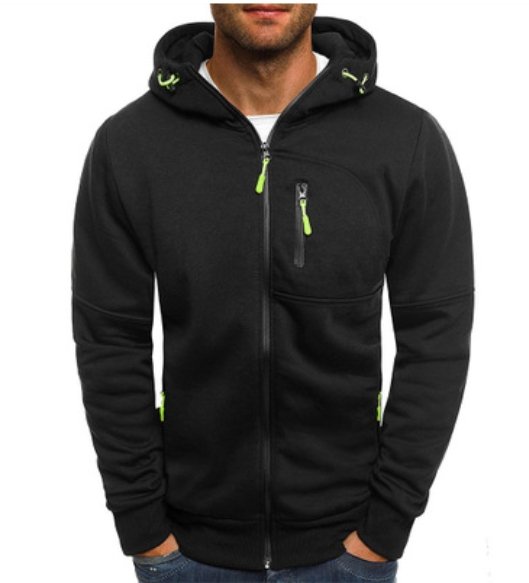 Men Hoodie Cotton Jacket - Sweatshirts -  Trend Goods