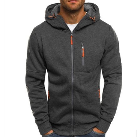 Men Hoodie Cotton Jacket - Sweatshirts -  Trend Goods