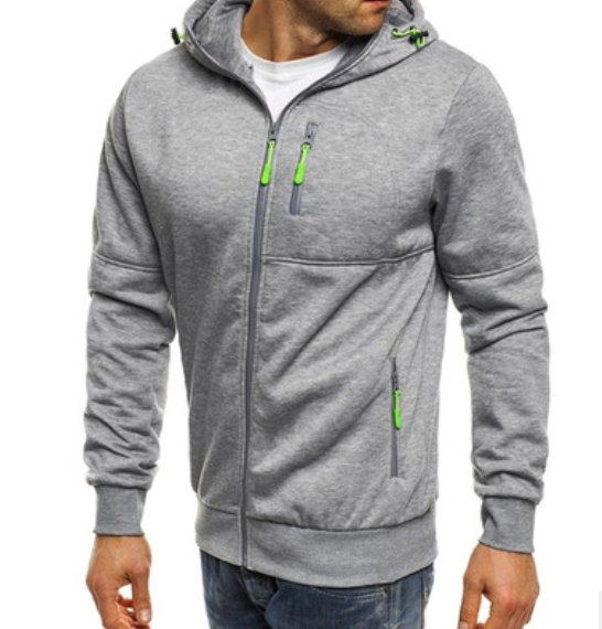 Men Hoodie Cotton Jacket - Sweatshirts -  Trend Goods