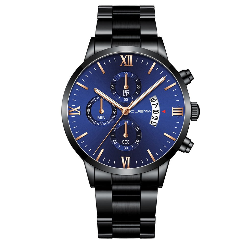 Men's Business Steel Belt Watch - Watches -  Trend Goods