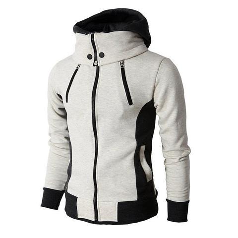 Men's High-Necked Hooded Jacket - Jackets -  Trend Goods