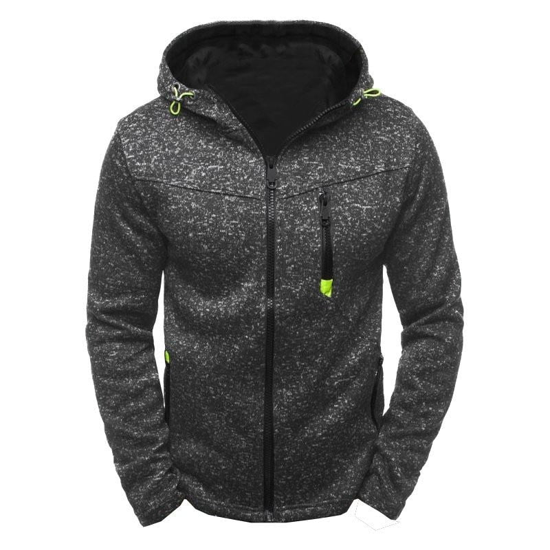 Men's Hoodie Grey Casual Branded Sweatshirts - Sweatshirts -  Trend Goods