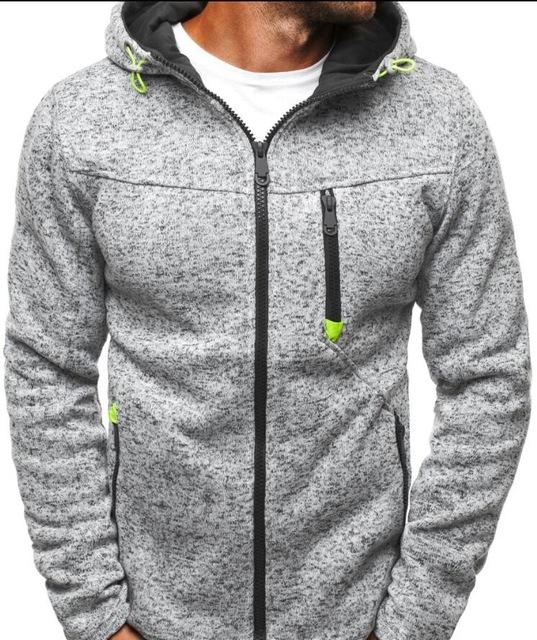 Men's Hoodie Grey Casual Branded Sweatshirts - Sweatshirts -  Trend Goods