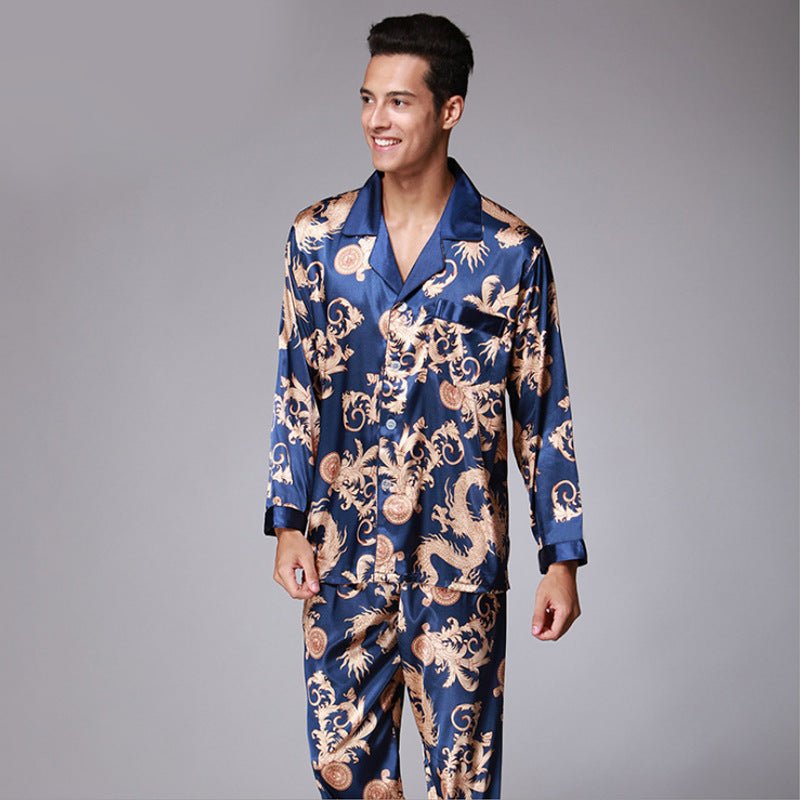 Men's Long Sleeve Pants Pajamas Set - Pajamas -  Trend Goods