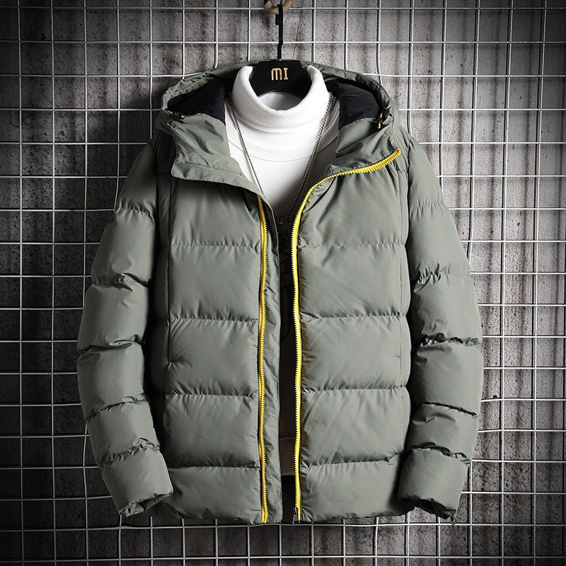 Men's Loose Hooded Cotton Jacket - Jackets -  Trend Goods