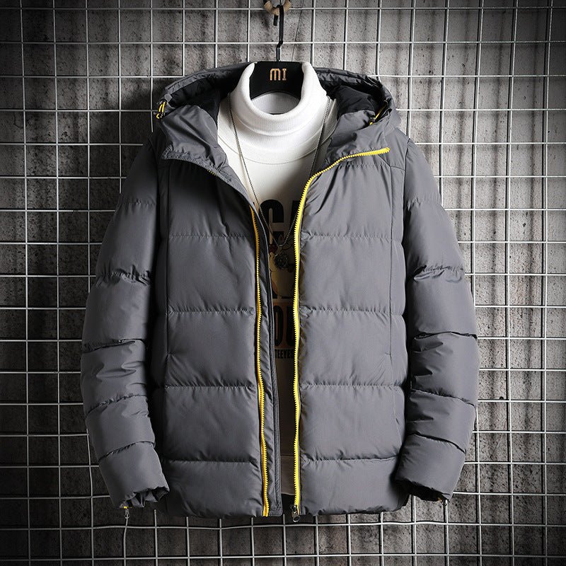 Men's Loose Hooded Cotton Jacket - Jackets -  Trend Goods