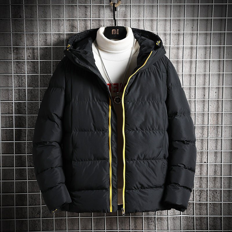 Men's Loose Hooded Cotton Jacket - Jackets -  Trend Goods