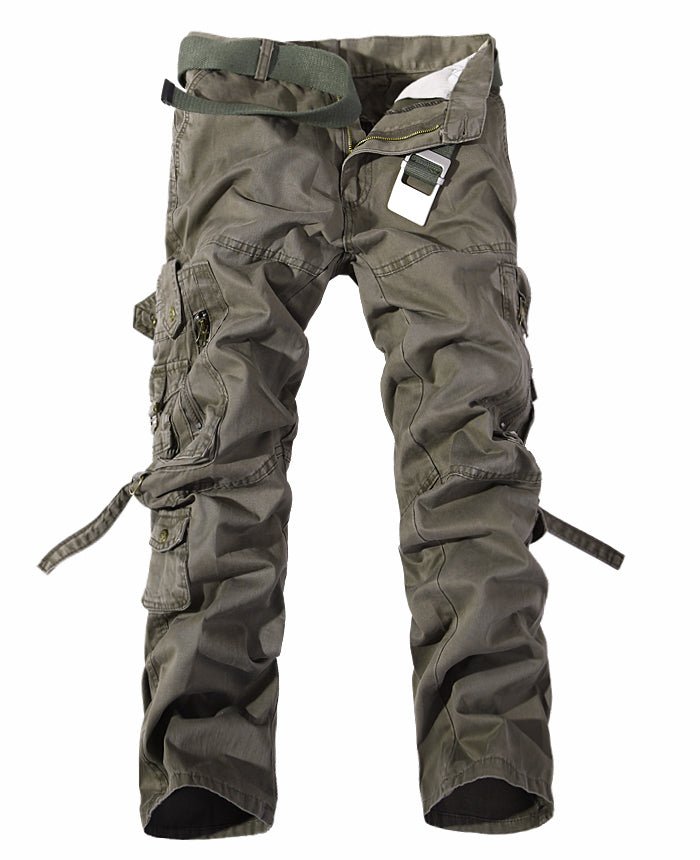 Men's Multi-pocket Cargo Pants Washed Hot Sale Cargo Pants - Pants -  Trend Goods