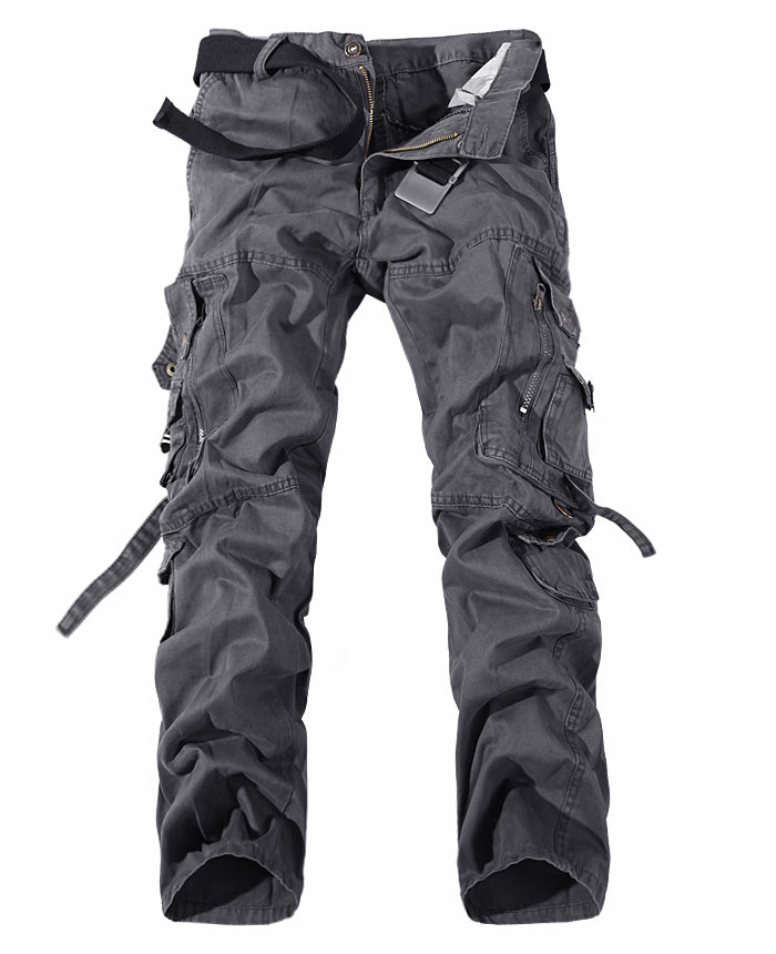 Men's Multi-pocket Cargo Pants Washed Hot Sale Cargo Pants - Pants -  Trend Goods