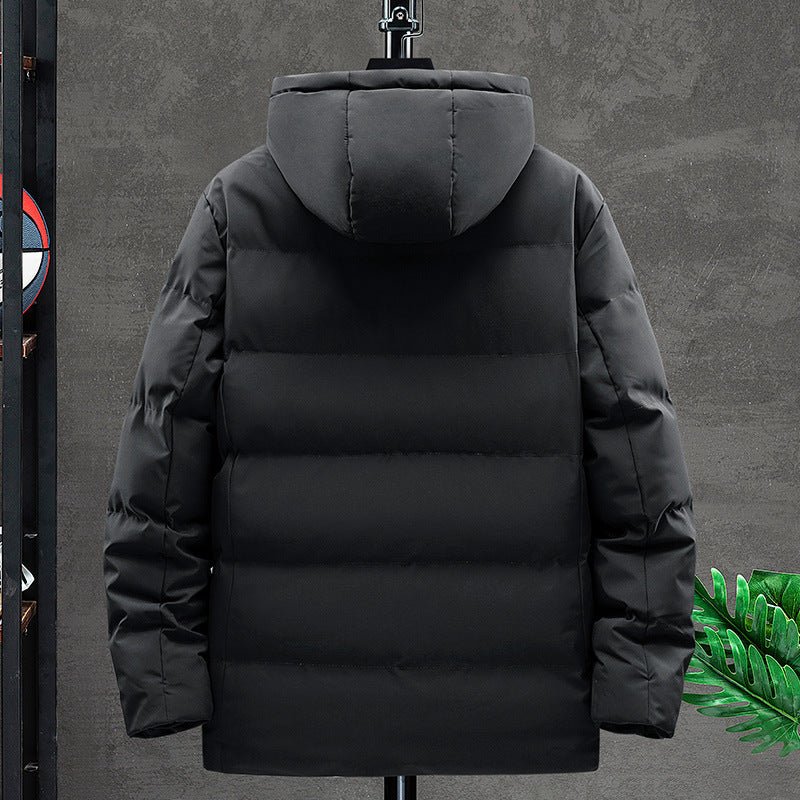 Men's Plus Size Thick Warm Down Coat - Coats -  Trend Goods