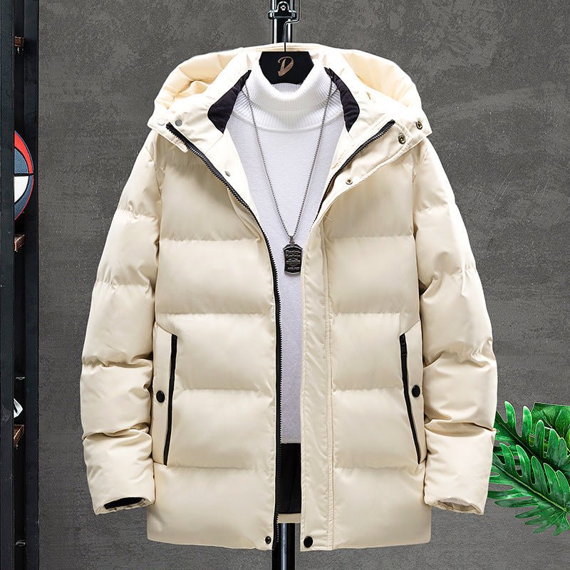 Men's Plus Size Thick Warm Down Coat - Coats -  Trend Goods