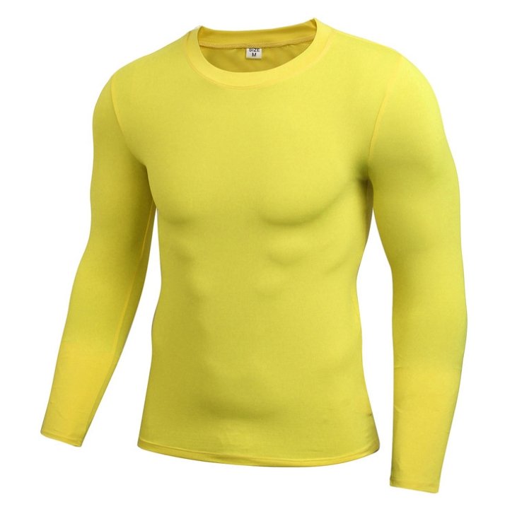 Men's Solid Quick-Drying Fitness Tight T-Shirt - T-Shirts -  Trend Goods